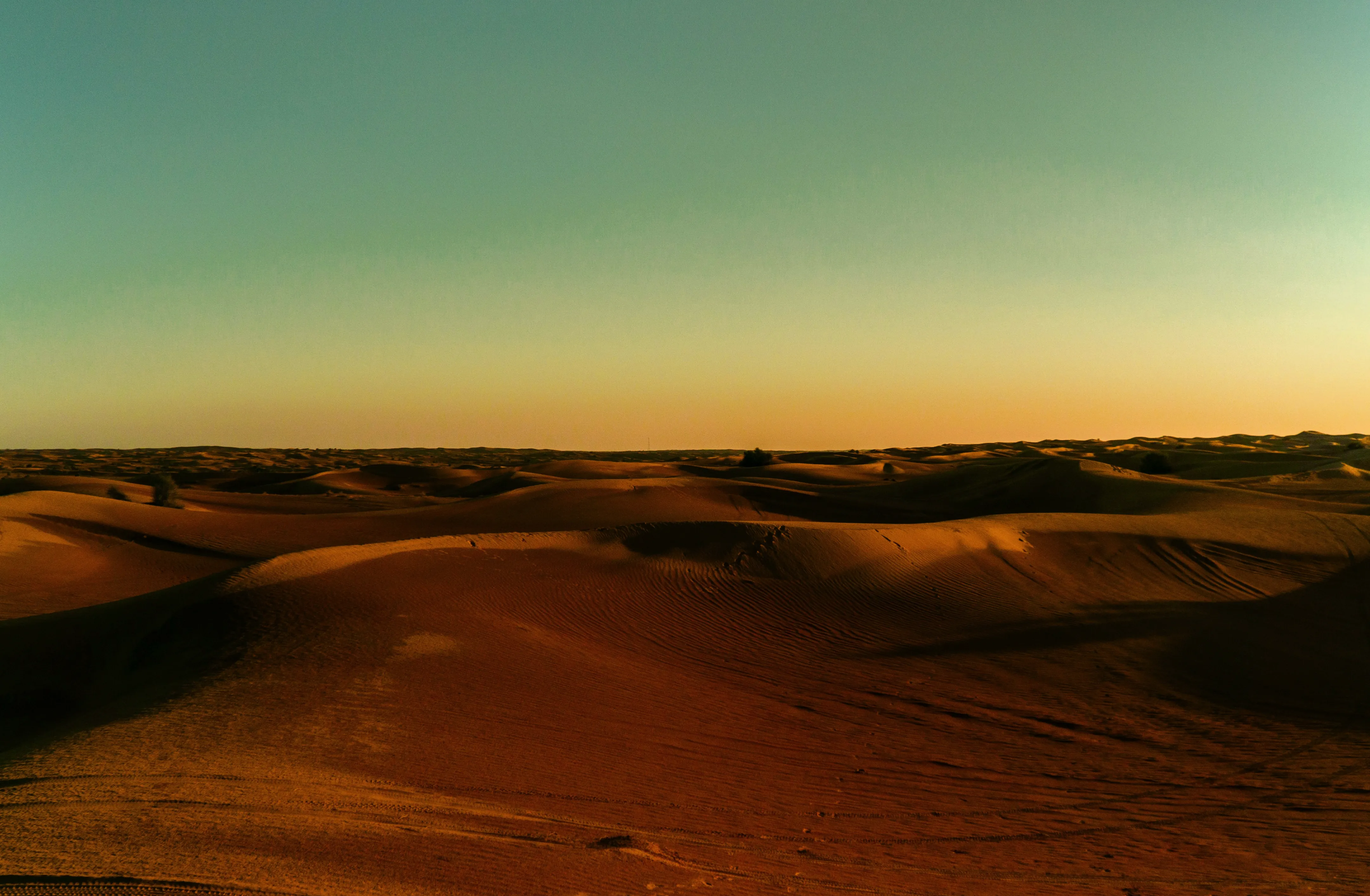 Desert dunes at dusk — Auto Foley scene background